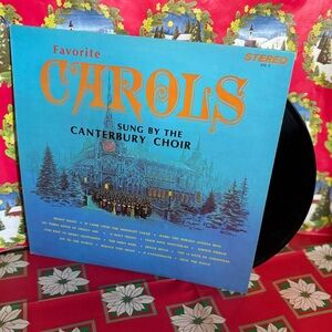 70's "Favorite Carols Sung by the Canterbury Choir" Album - Christmas Chorale